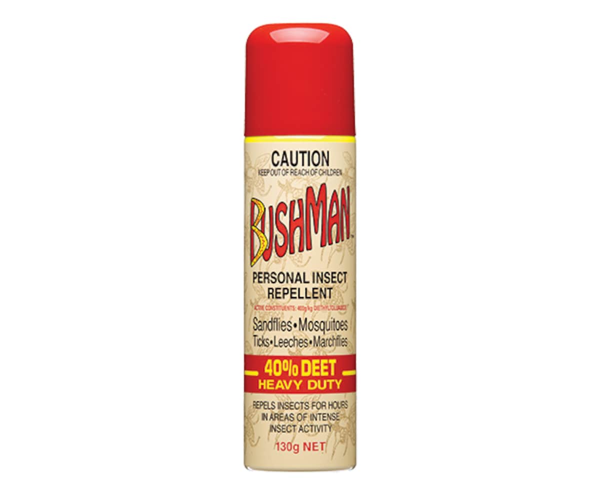 Bushman Ultra Heavy Duty 40% Deet Insect Repellent Aerosol 130g