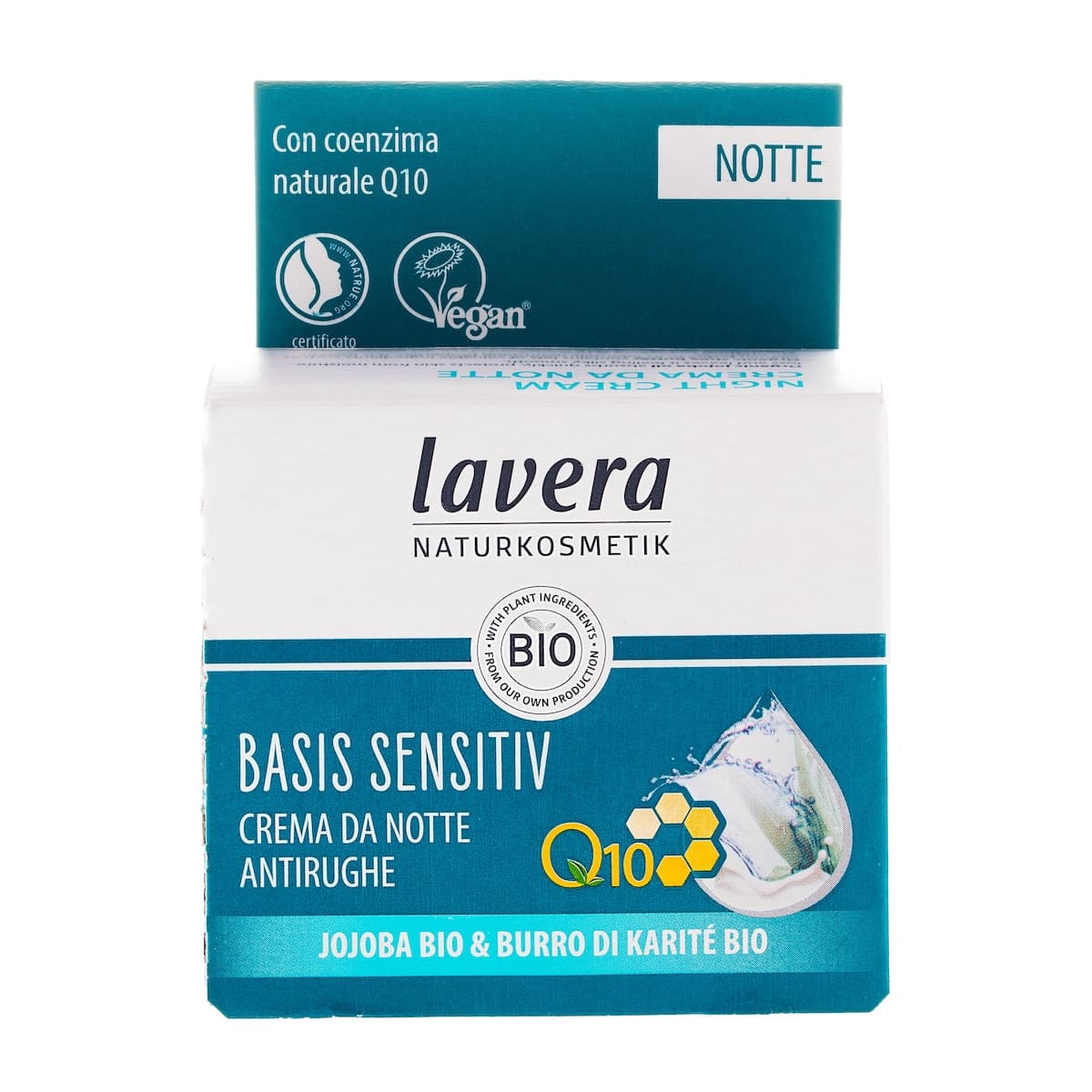 Lavera Basis Sensitiv Anti-Ageing Night Cream Q10 50ml