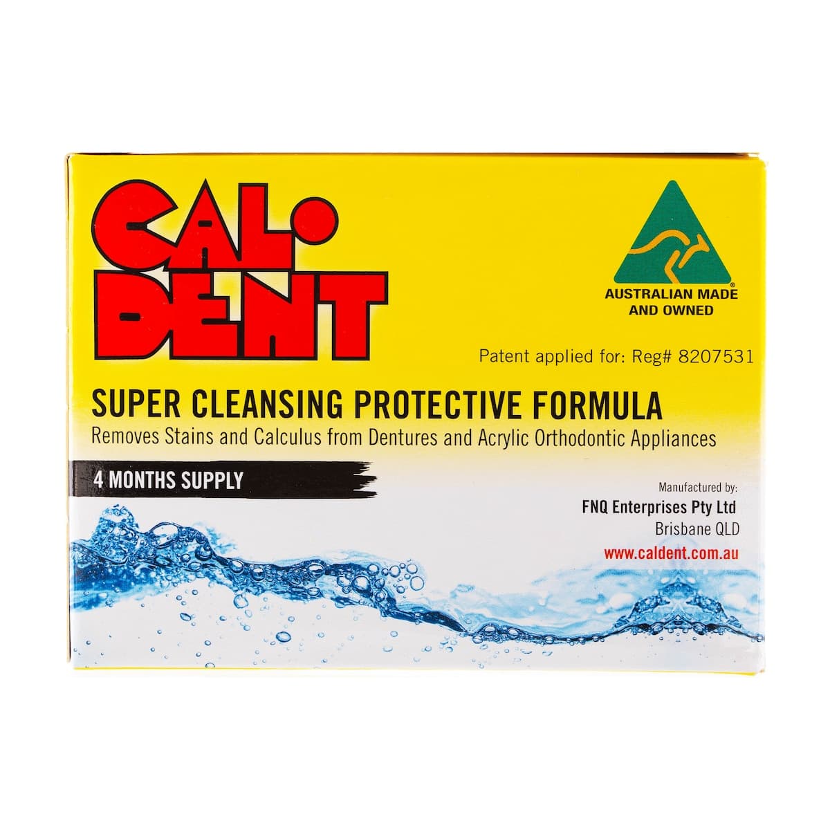 Caldent Denture Cleaner Sachets 16 Pack