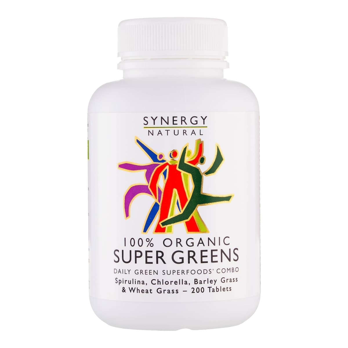 Synergy Natural Organic Super Greens 200 Tablets