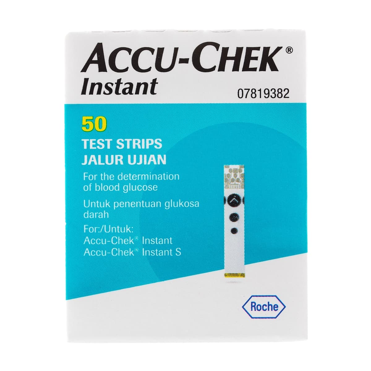 Accu-Chek Instant Blood Glucose Test Strips 50 Strips