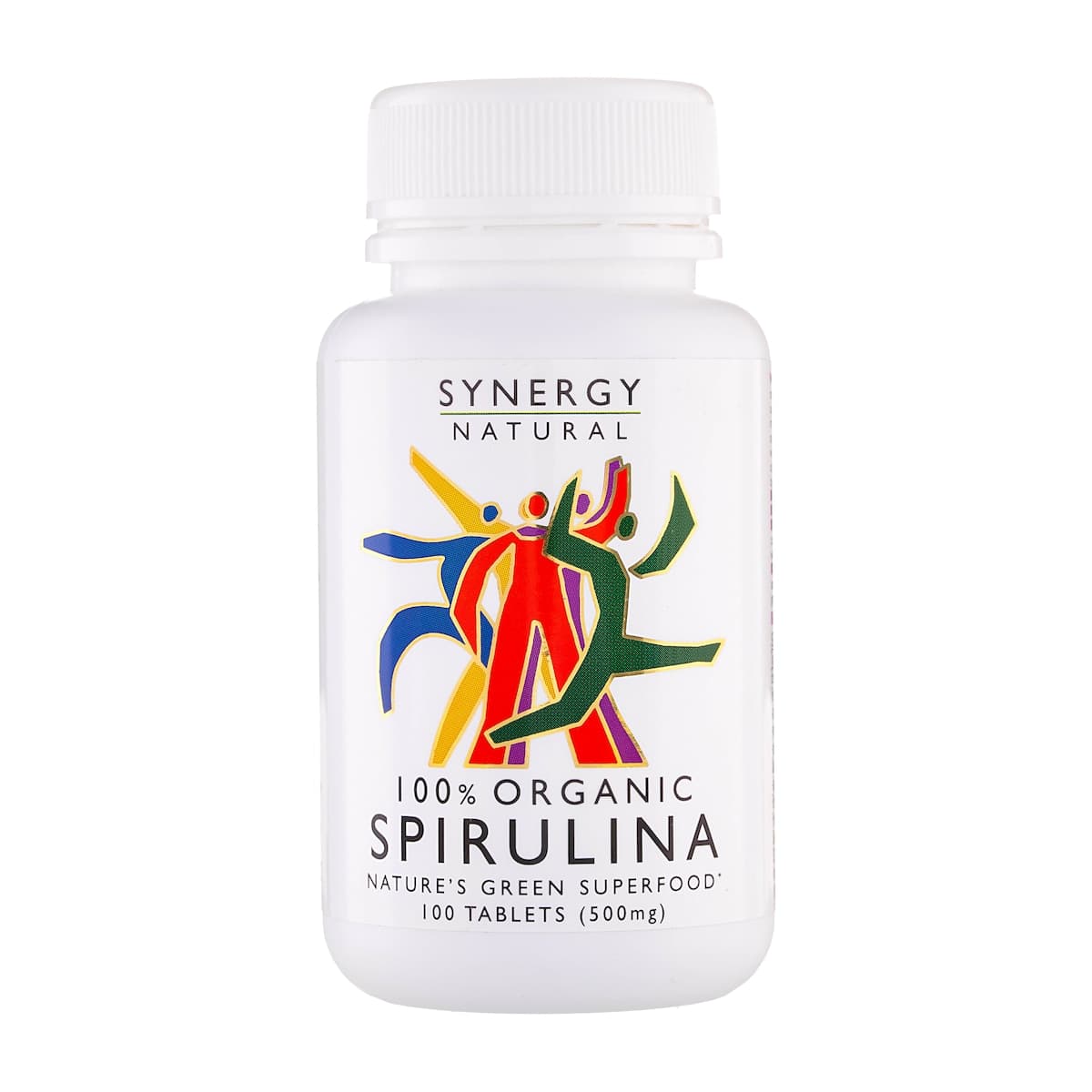 Synergy Natural Organic Spirulina 100 Tablets