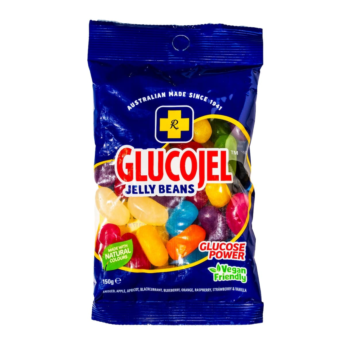 Gold Cross Glucojel Jelly Beans Mixed 150g