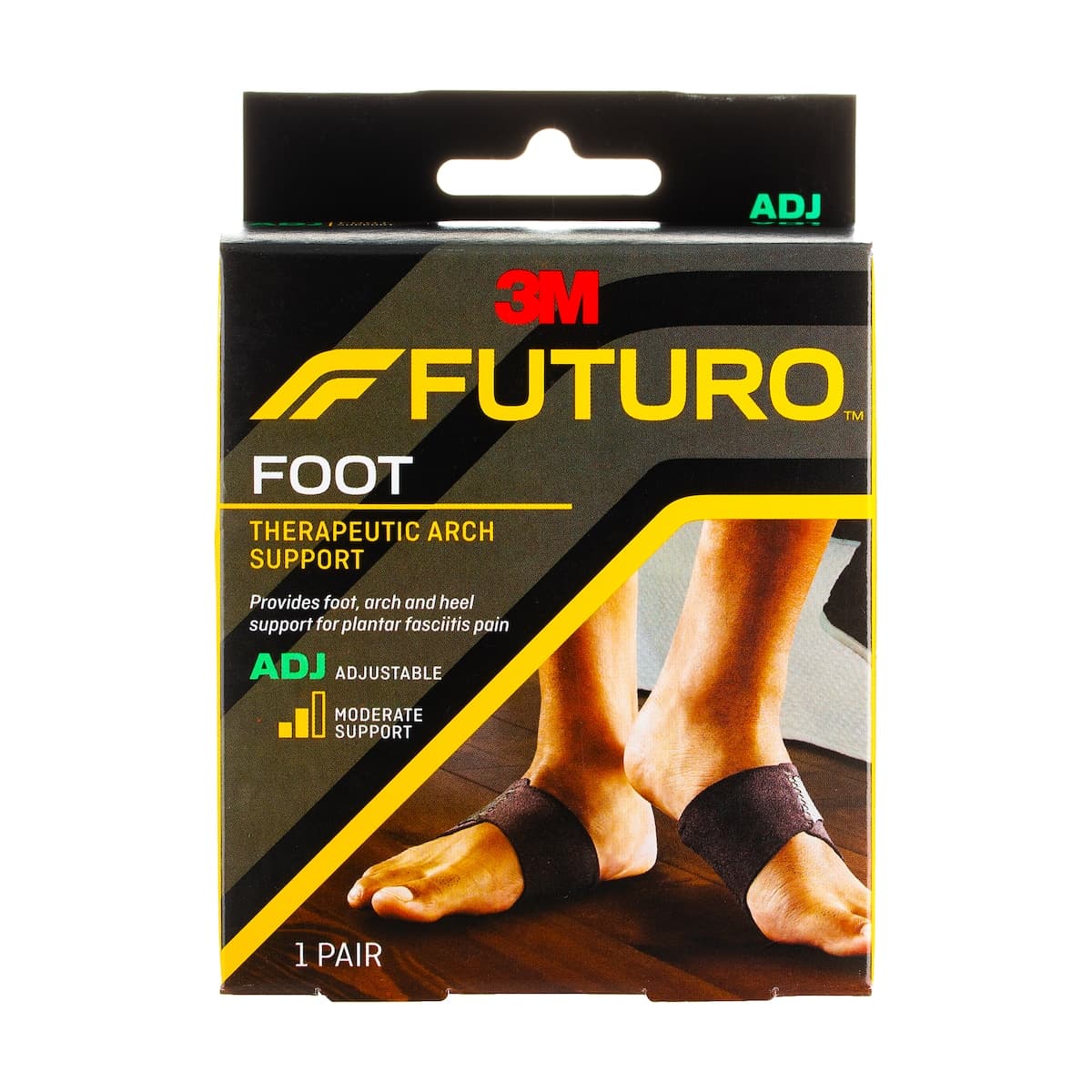 Futuro Foot Therapeutic Arch Support Adjustable 1 Pair