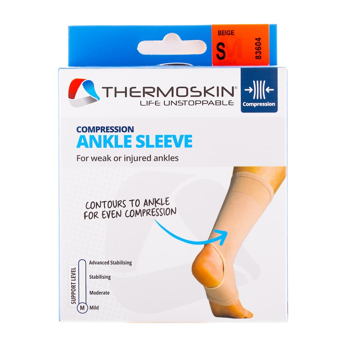 Thermoskin Compression Ankle Sleeve S