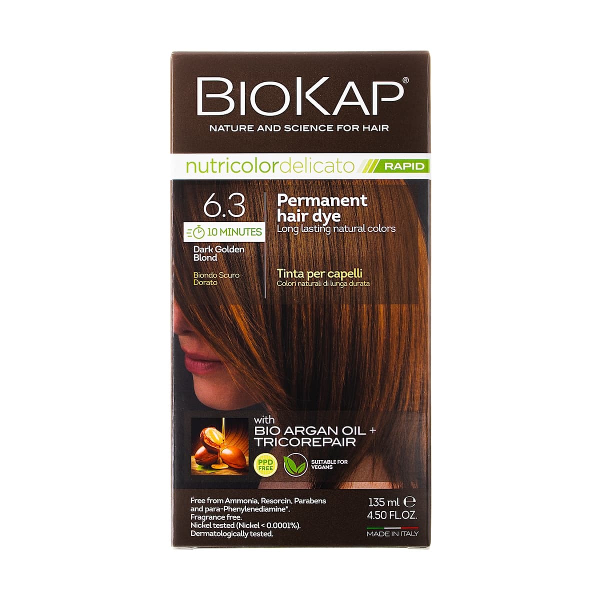Biokap Rapid 6.3 Dark Golden Blond 135ml