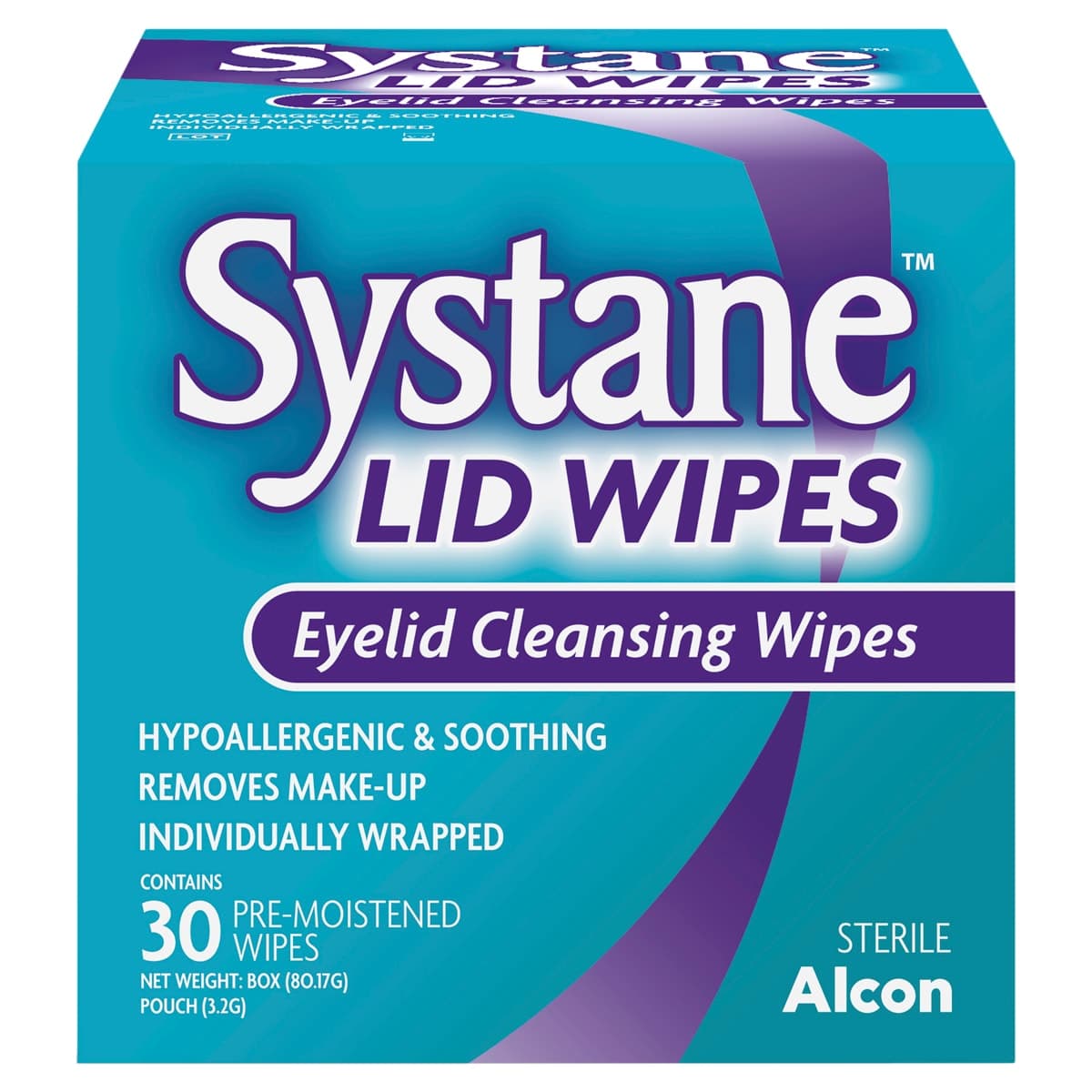 Systane Lid Wipes Eyelid Cleansing Wipes 30 Pack