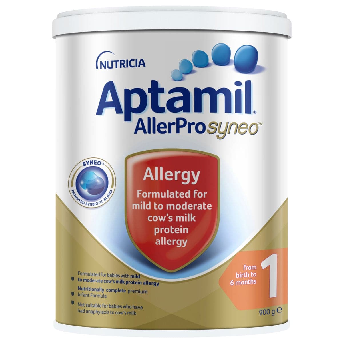 Aptamil AllerPro Syneo Allergy Premium Infant Formula Stage 1 900g