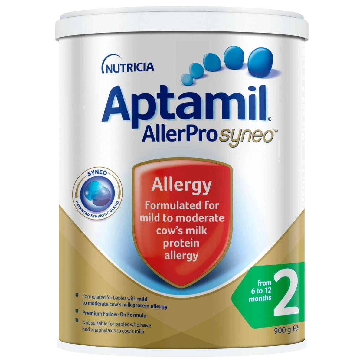 Aptamil AllerPro Syneo Allergy Premium Follow-On Infant Formula Stage 2 900g