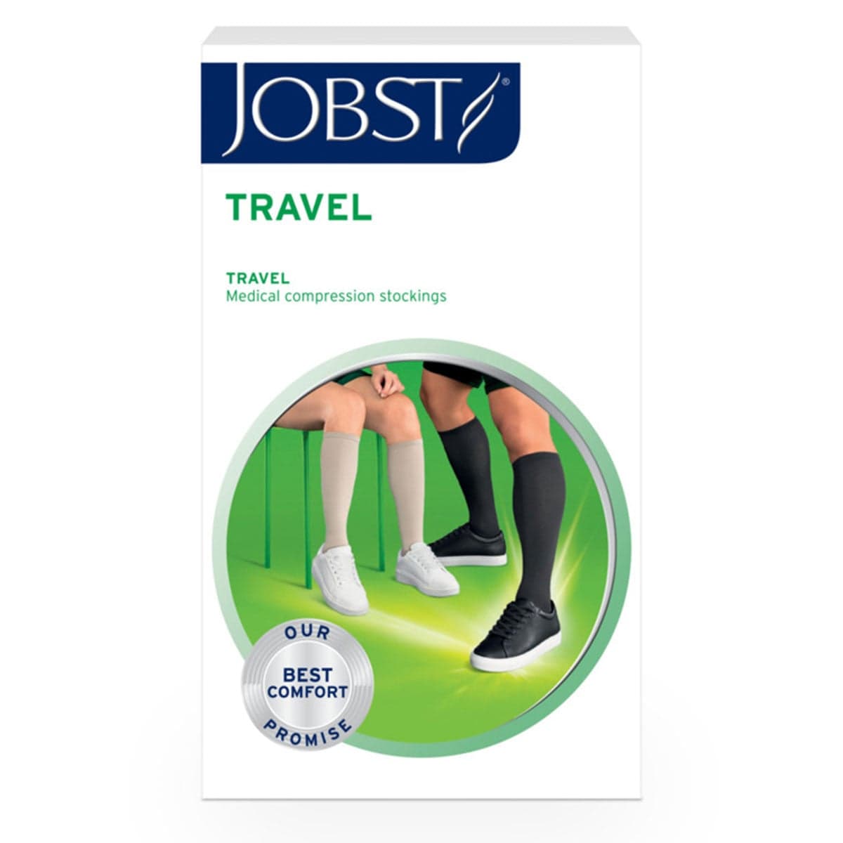 Jobst Compression Travel Socks Black Size 1 - 1 Pair