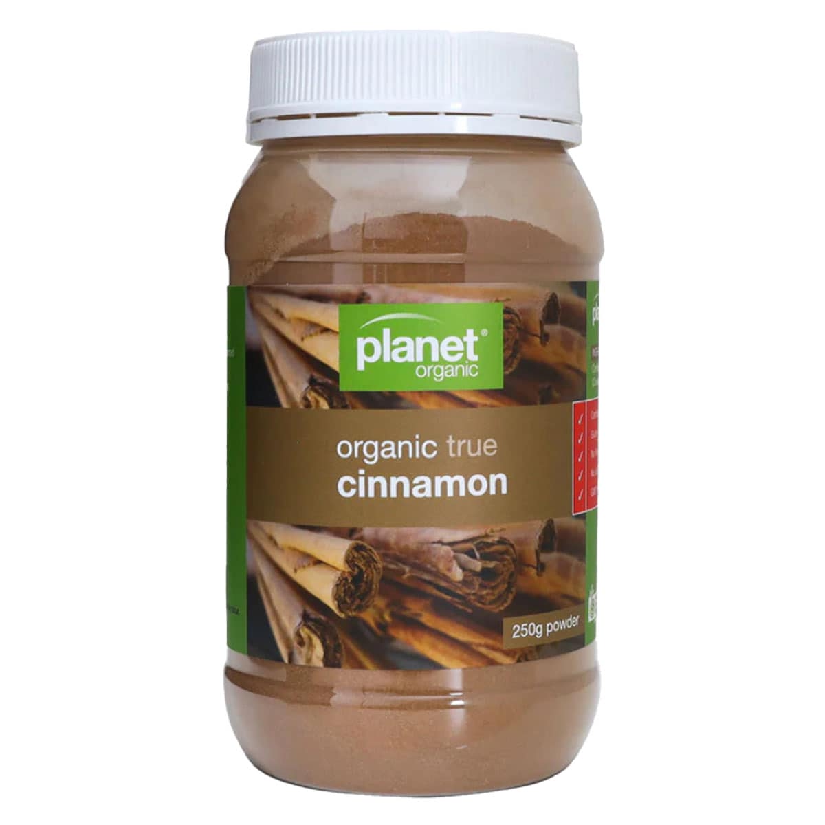 Planet Organic Cinnamon Powder 250g