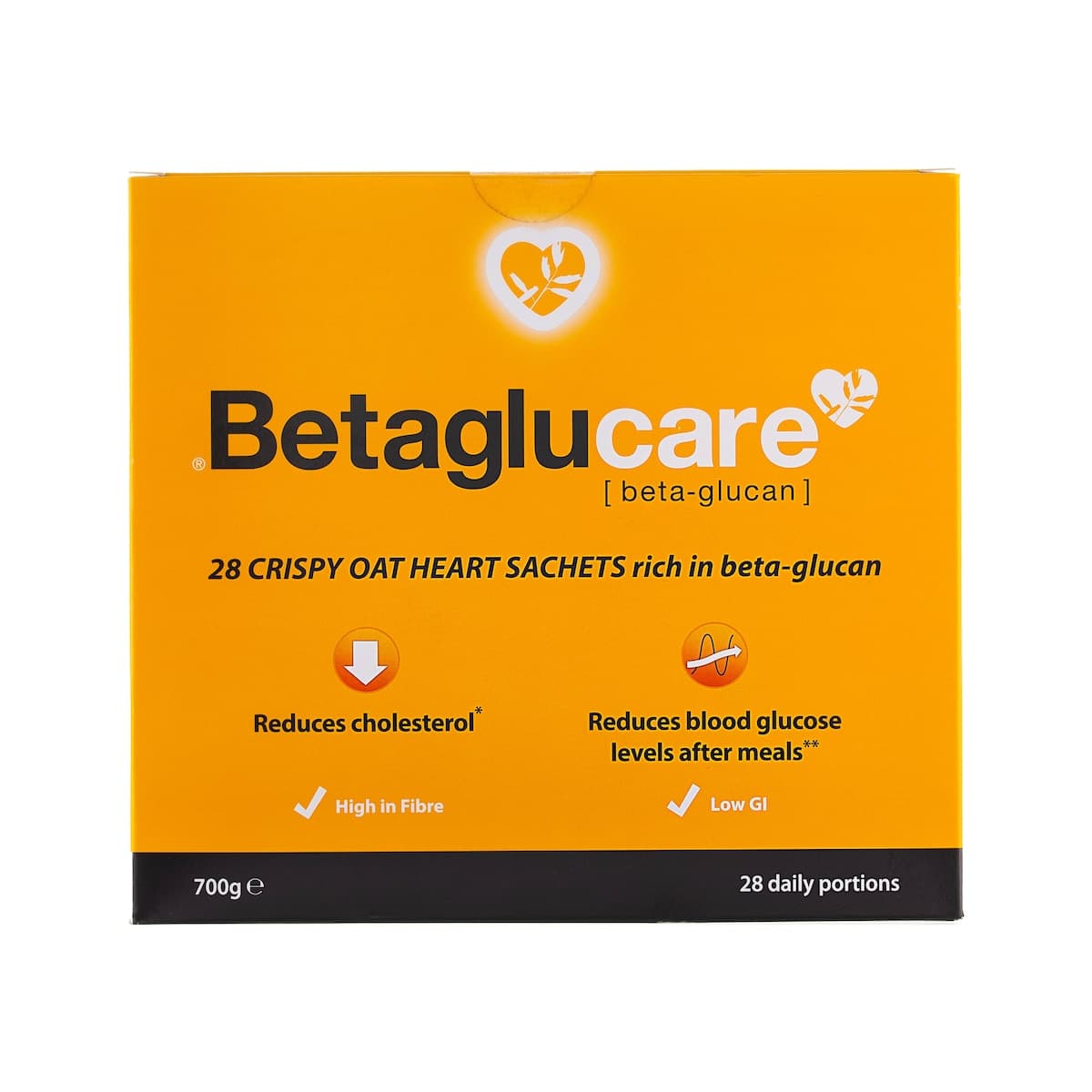 Betaglucare Oat Hearts Sachets 28 x 25g