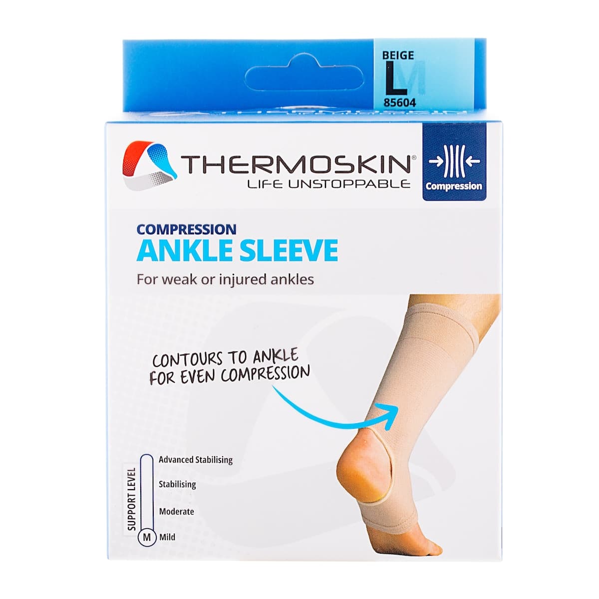 Thermoskin Compression Ankle Sleeve L