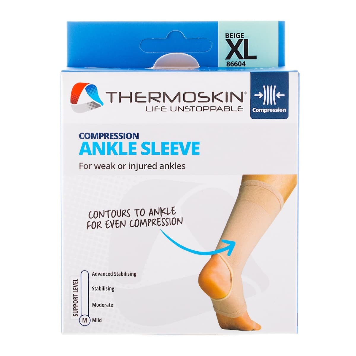 Thermoskin Compression Ankle Sleeve XL