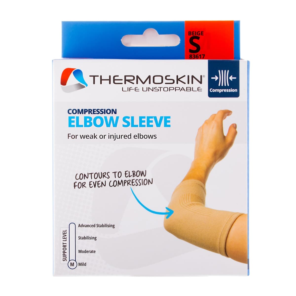 Thermoskin Compression Elbow Sleeve S