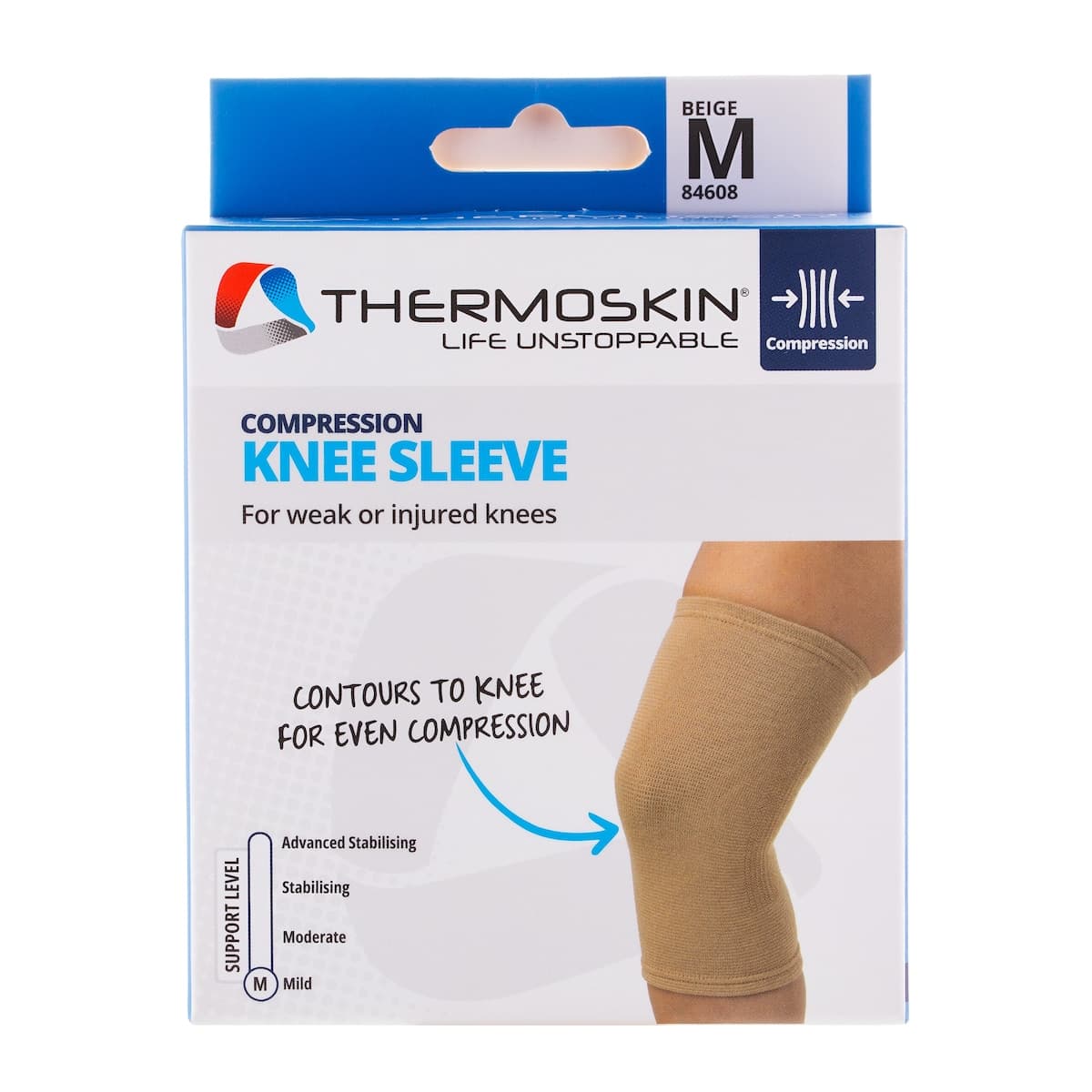Thermoskin Compression Knee Sleeve M