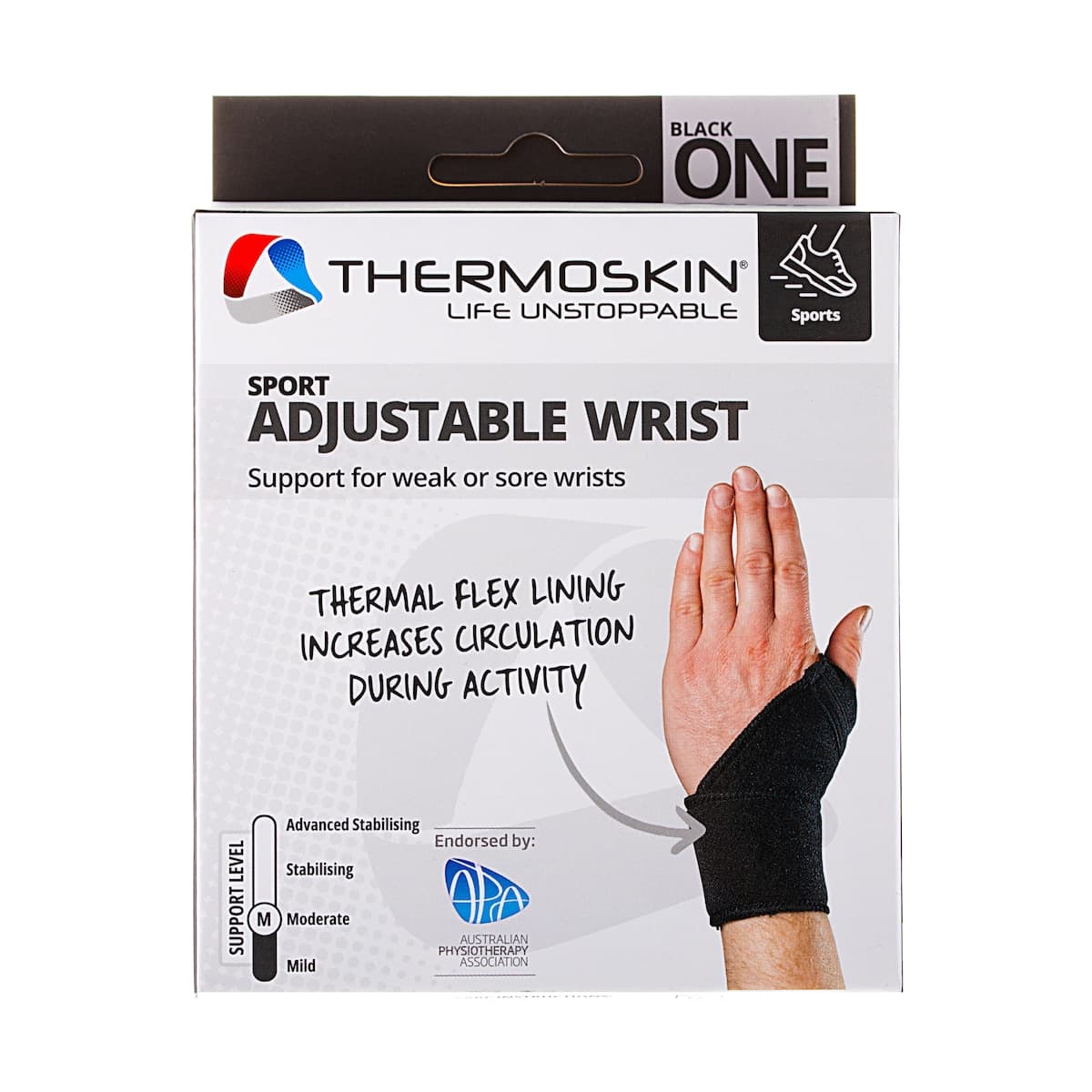 Thermoskin Sports Wrist Adjustable 1 Brace