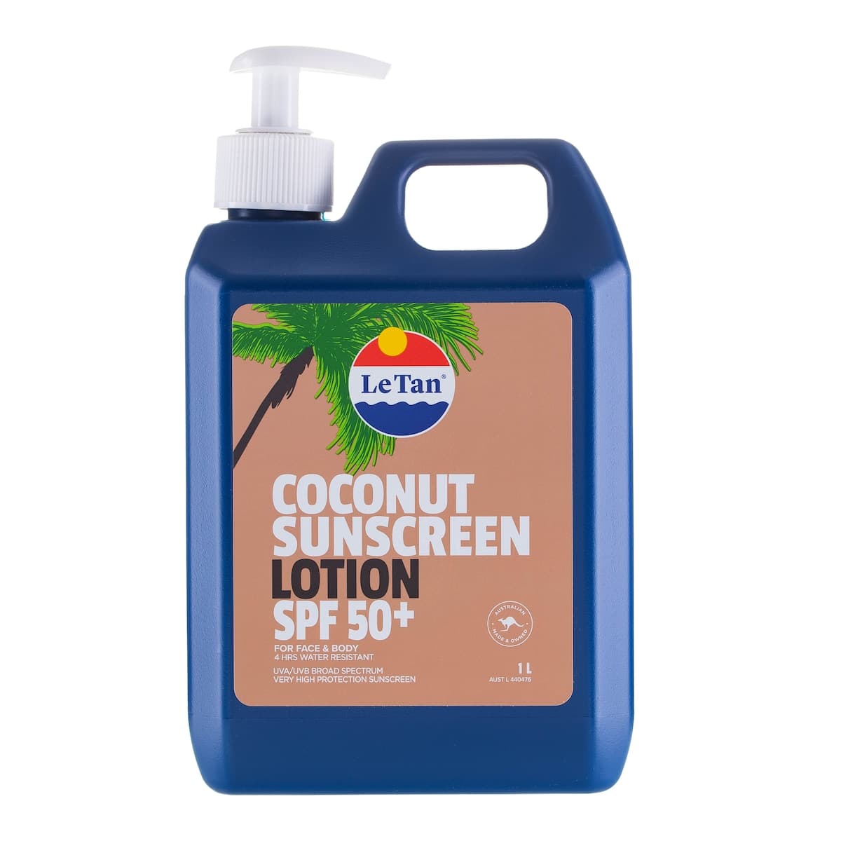 Le Tan SPF50+ Coconut Sunscreen 1 Litre