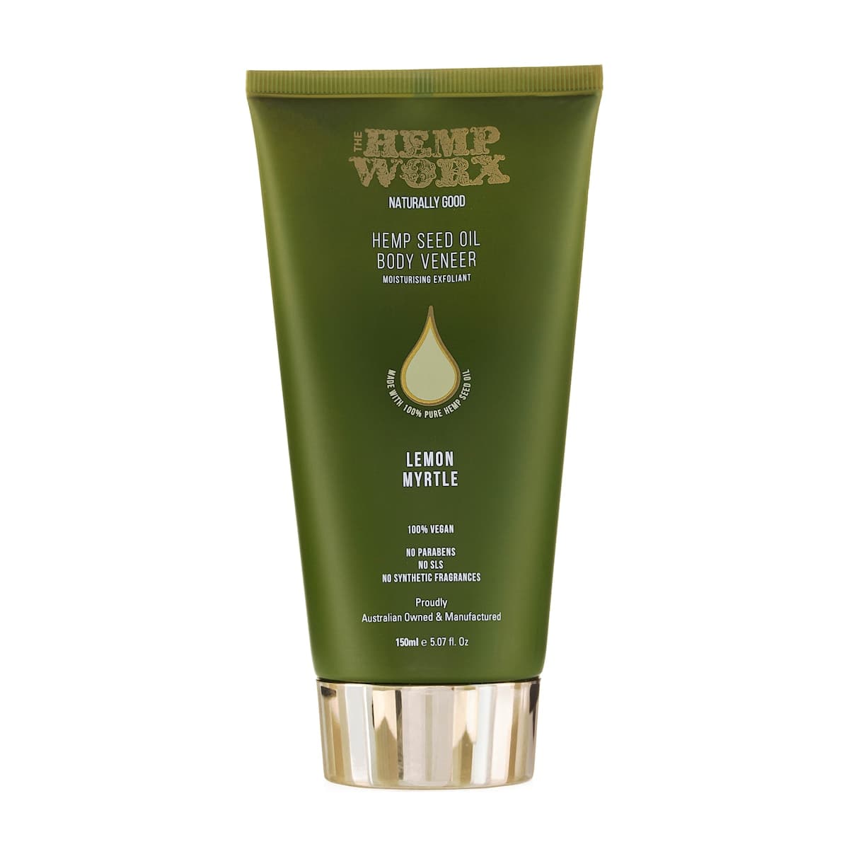 Hemp Worx Lemon Myrtle Body Veneer 150ml
