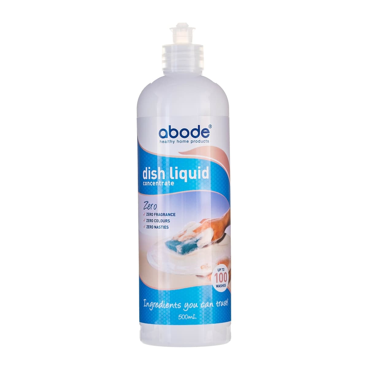 Abode Dishwashing Liquid Concentrate Zero 500ml