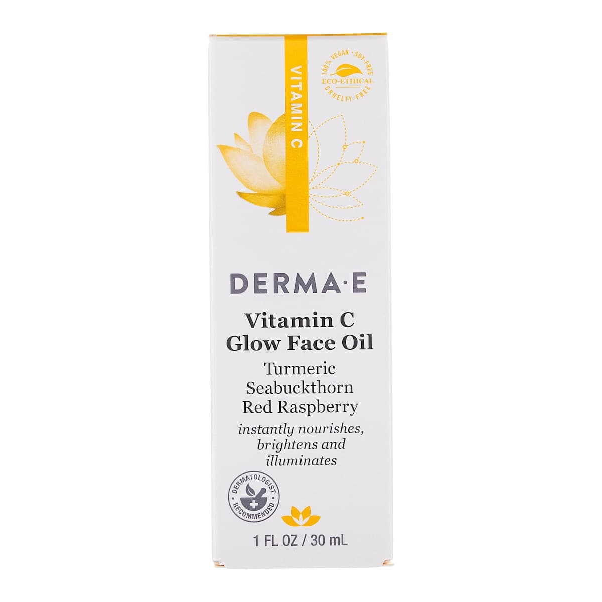 Derma E Vitamin C Glow Face Oil 30ml