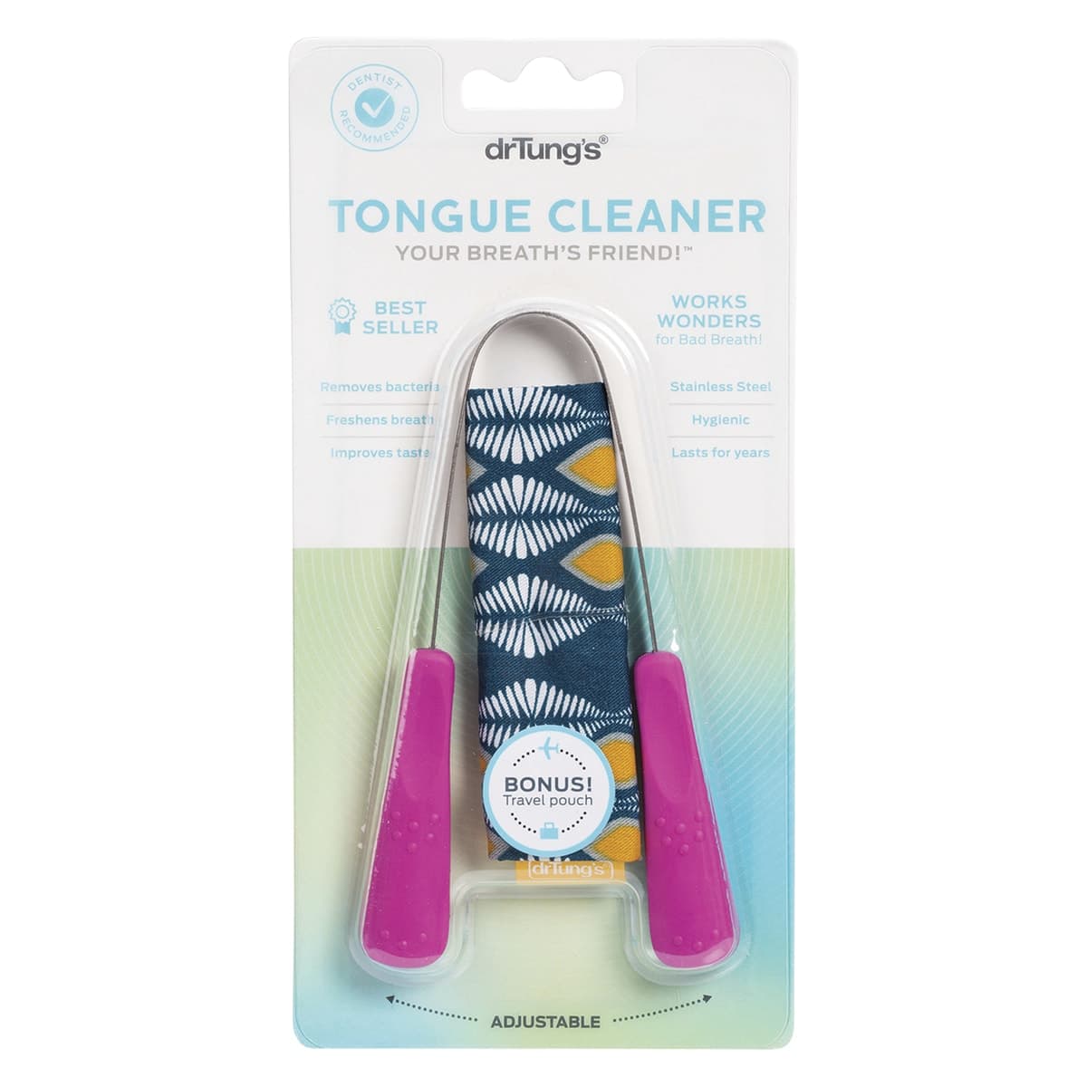 Dr Tungs Tongue Cleaner Stainless Steel