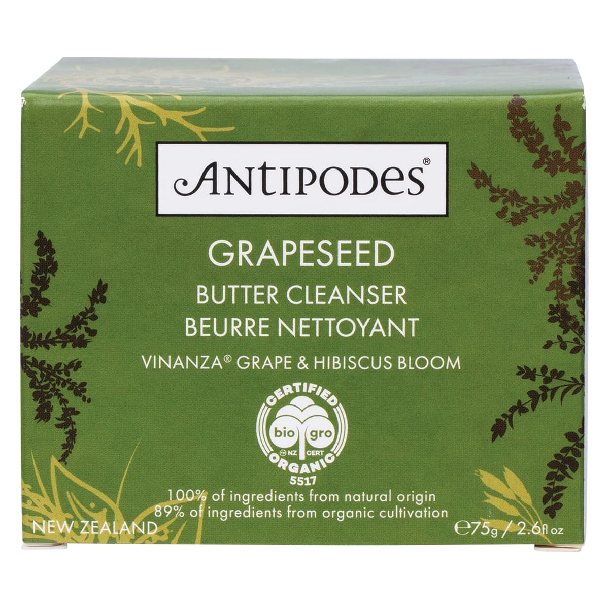 Antipodes Grapeseed Butter Cleanser 75g