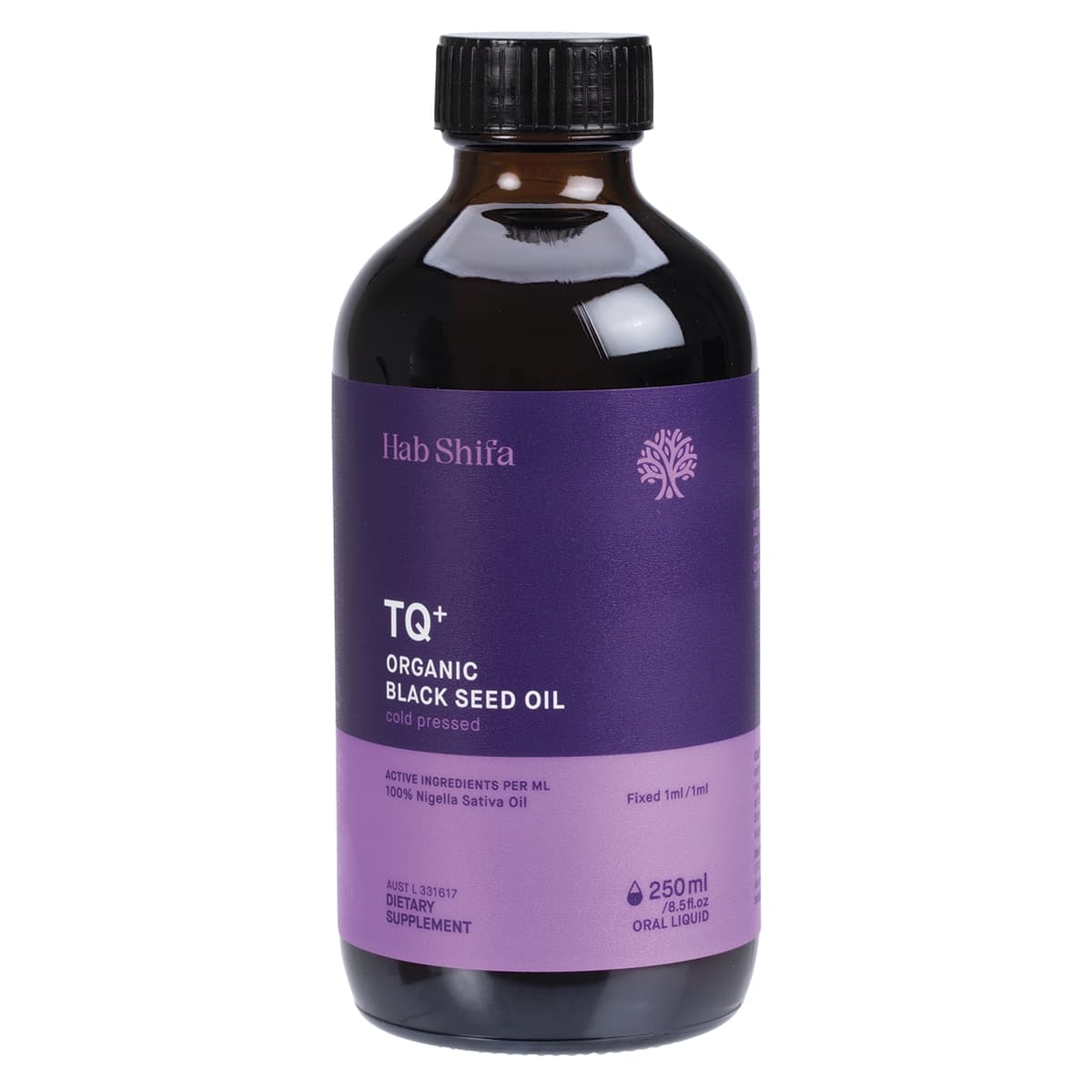 Hab Shifa TQ+ Organic Black Seed Oil 250ml