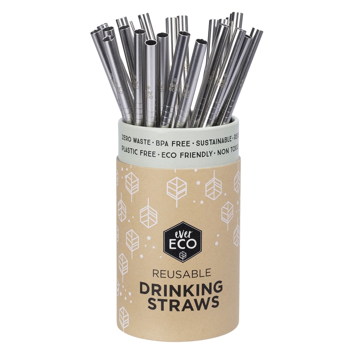 Ever Eco Stainless Streel Straight Straw Single