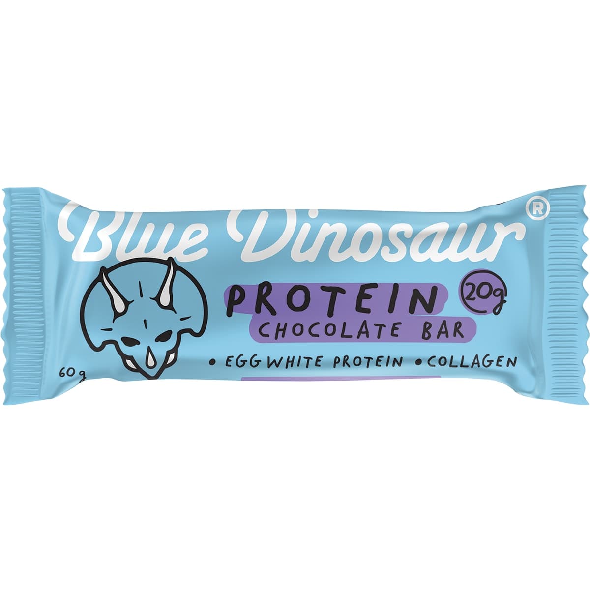 Blue Dinosaur Protein Bar Chocolate 60g