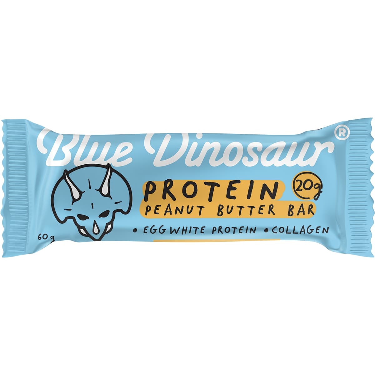 Blue Dinosaur Protein Bar Peanut Butter 60g