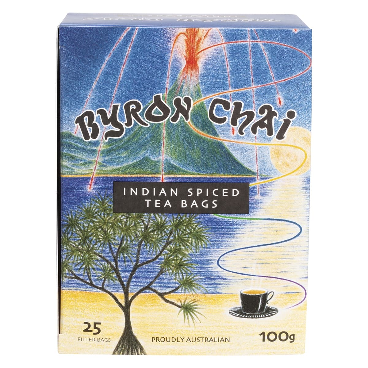 Byron Chai Indian Spiced Tea Bags 25 Pack