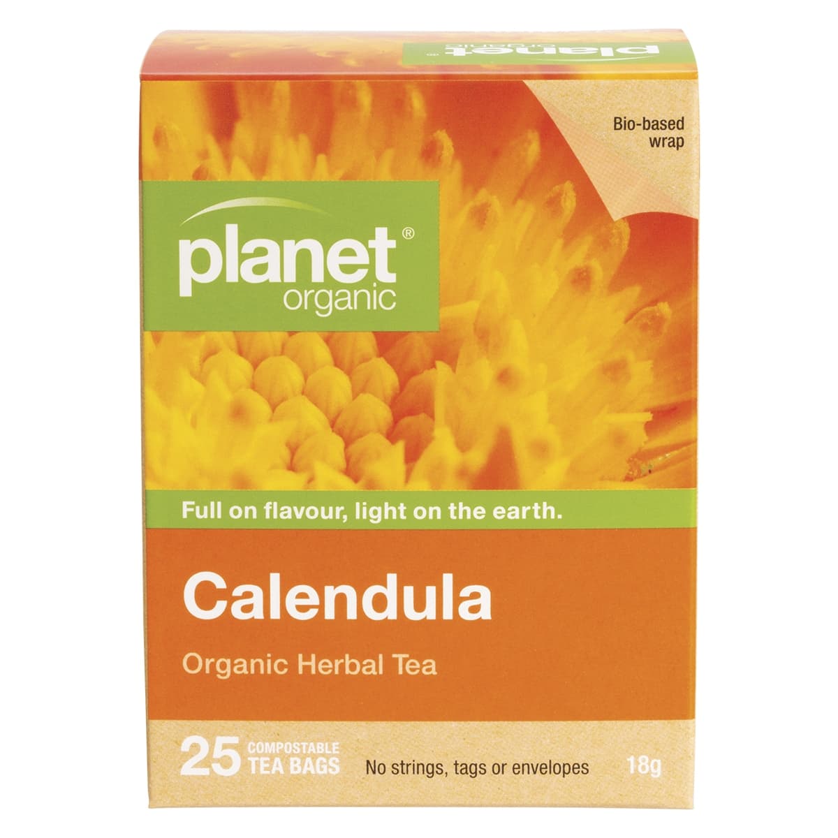 Planet Organic Calendula Herbal Tea Bags 25 Pack
