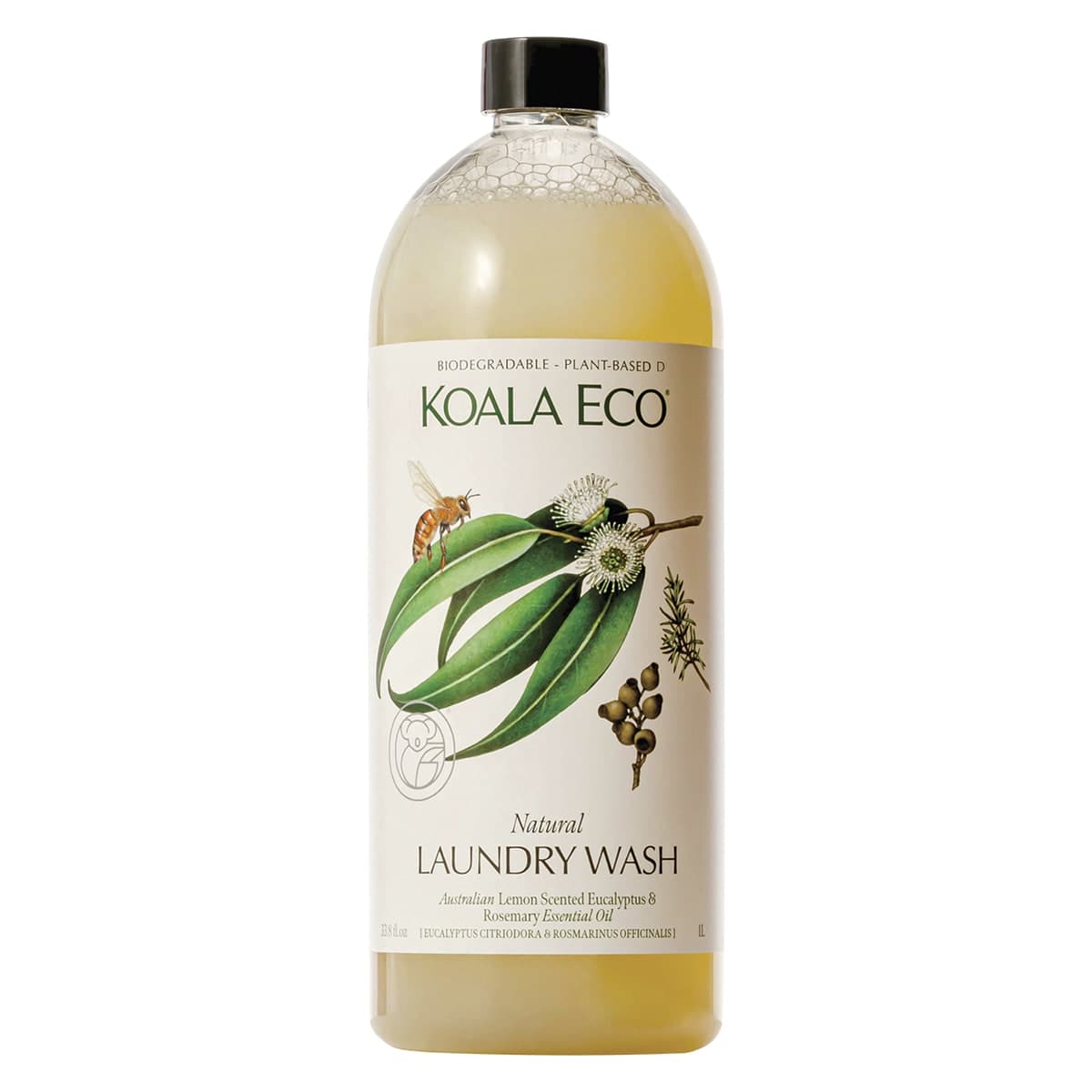 Koala Eco Laundry Wash Lemon Scented Eucalyptus & Rosemary 1L