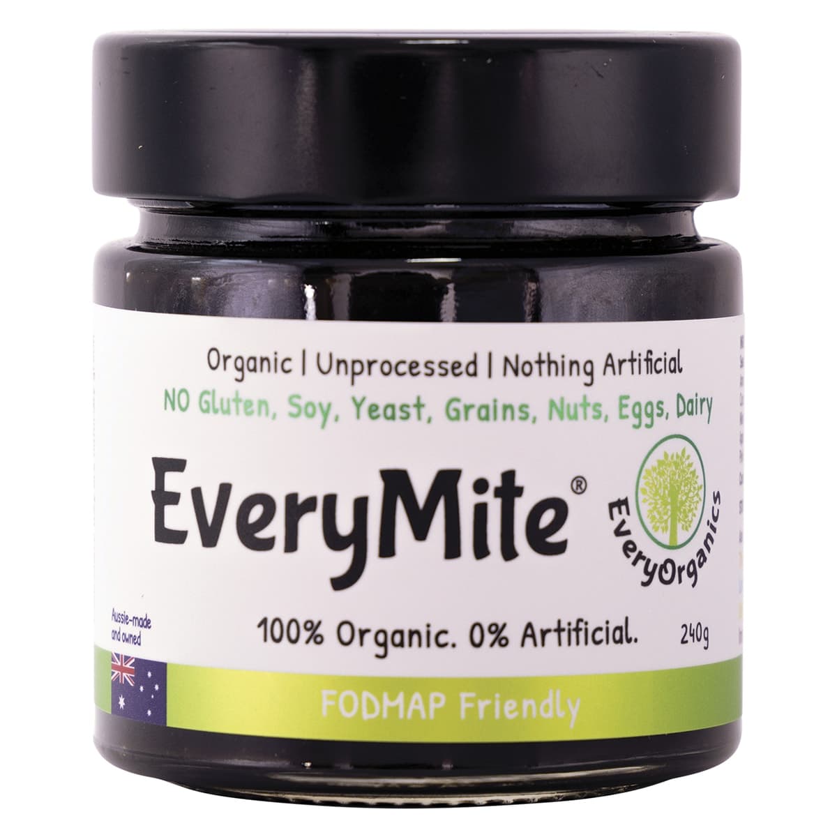 Everyorganics Everymite Allergy-Friendly Superspread Fodmap Friendly 240g