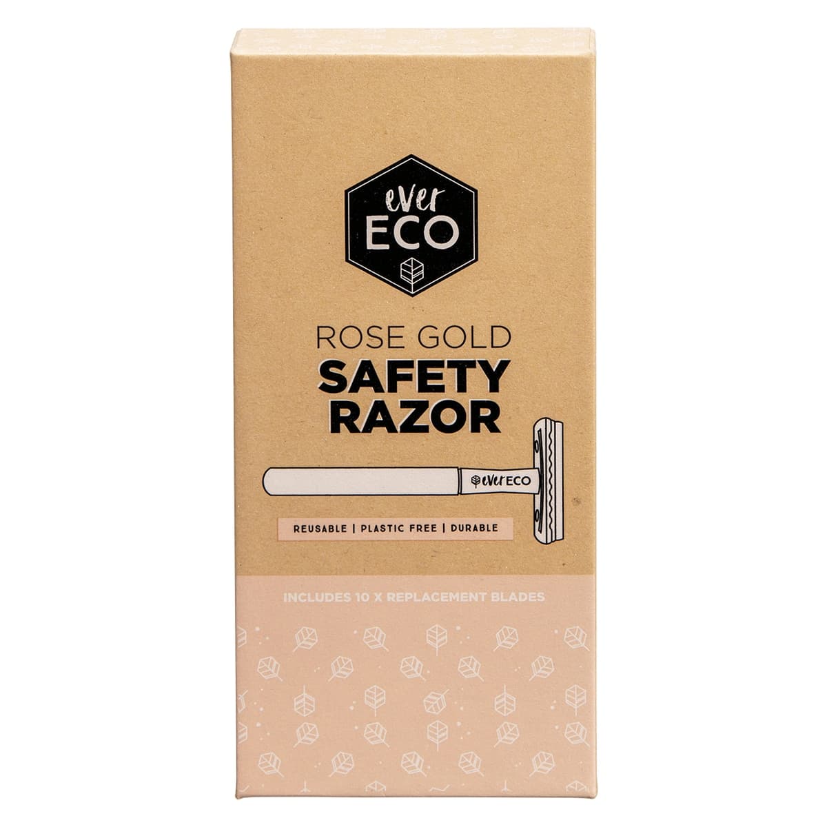 Ever Eco Safety Razor Rose Gold 1 Pack