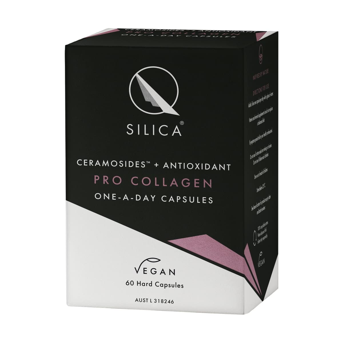 Qsilica Pro Collagen One-a-day 60 Hard Capsules
