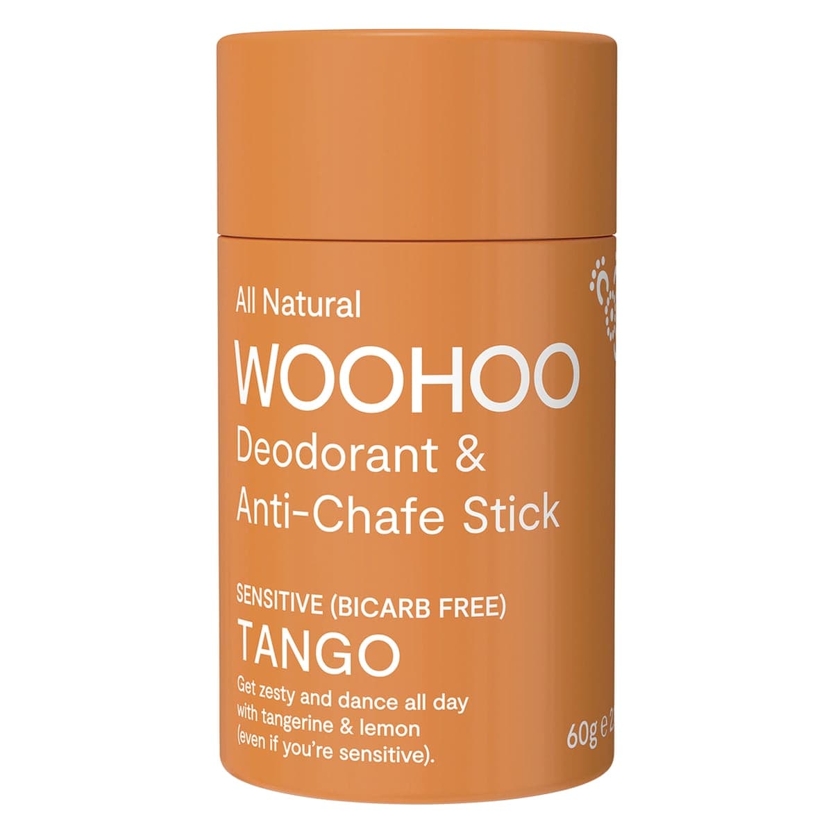 Woohoo Body Deodorant & Anti-Chafe Stick Tango 60g