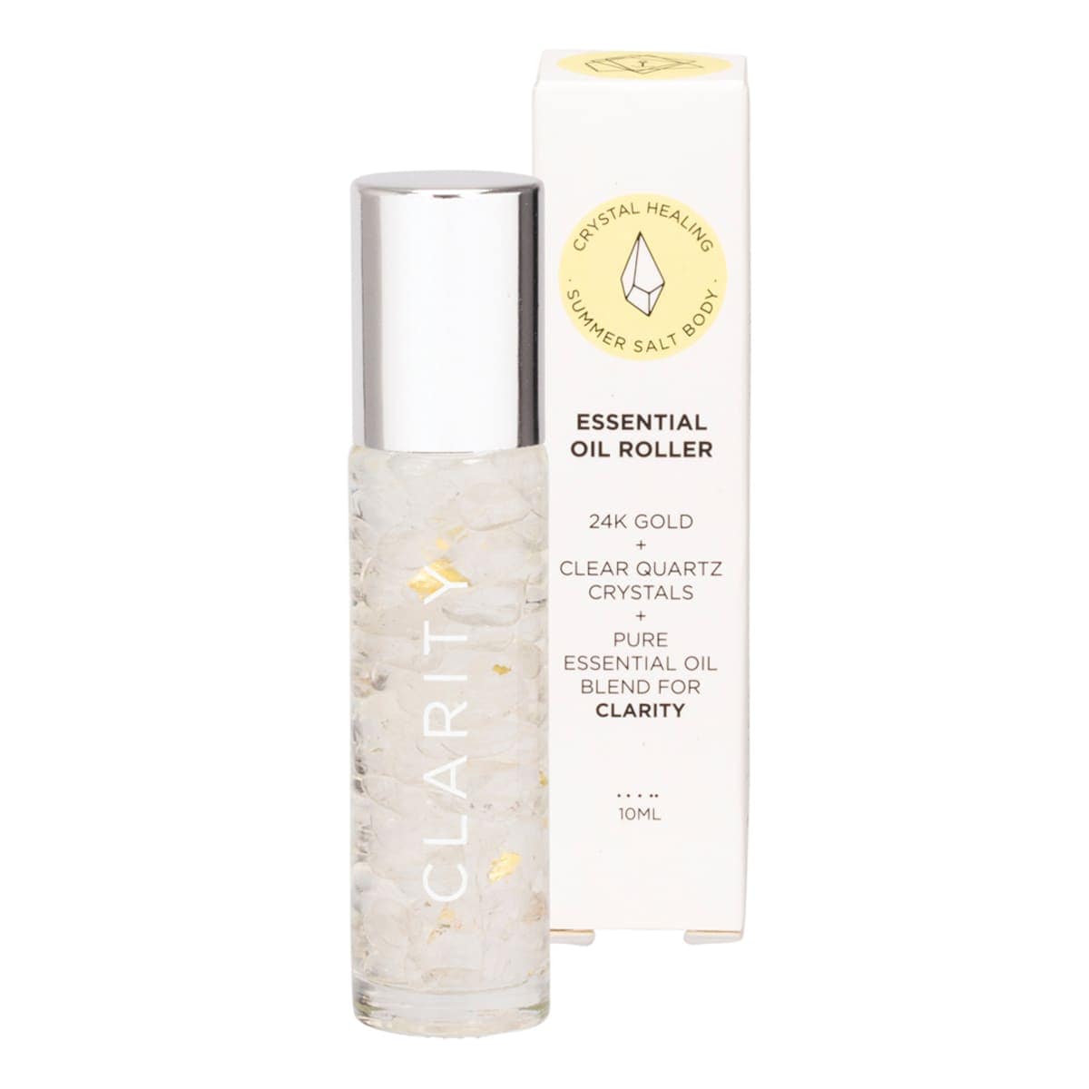 SUMMER SALT BODY Essential Oil Roller for Clarity 10ml