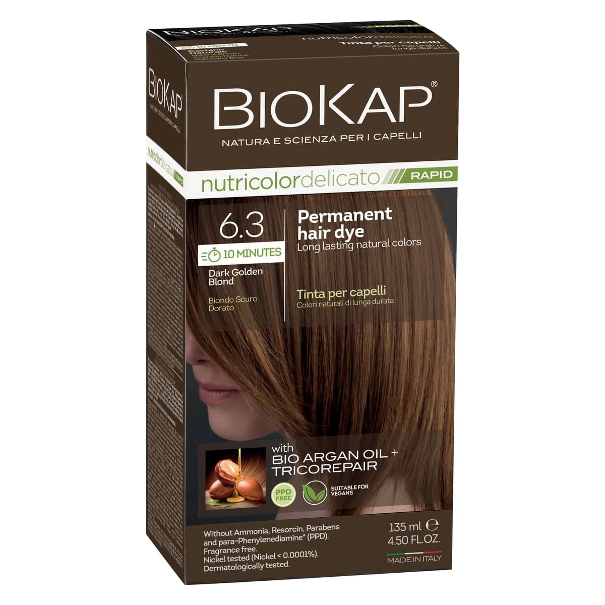 Biokap Rapid 6.3 Dark Golden Blond 135ml