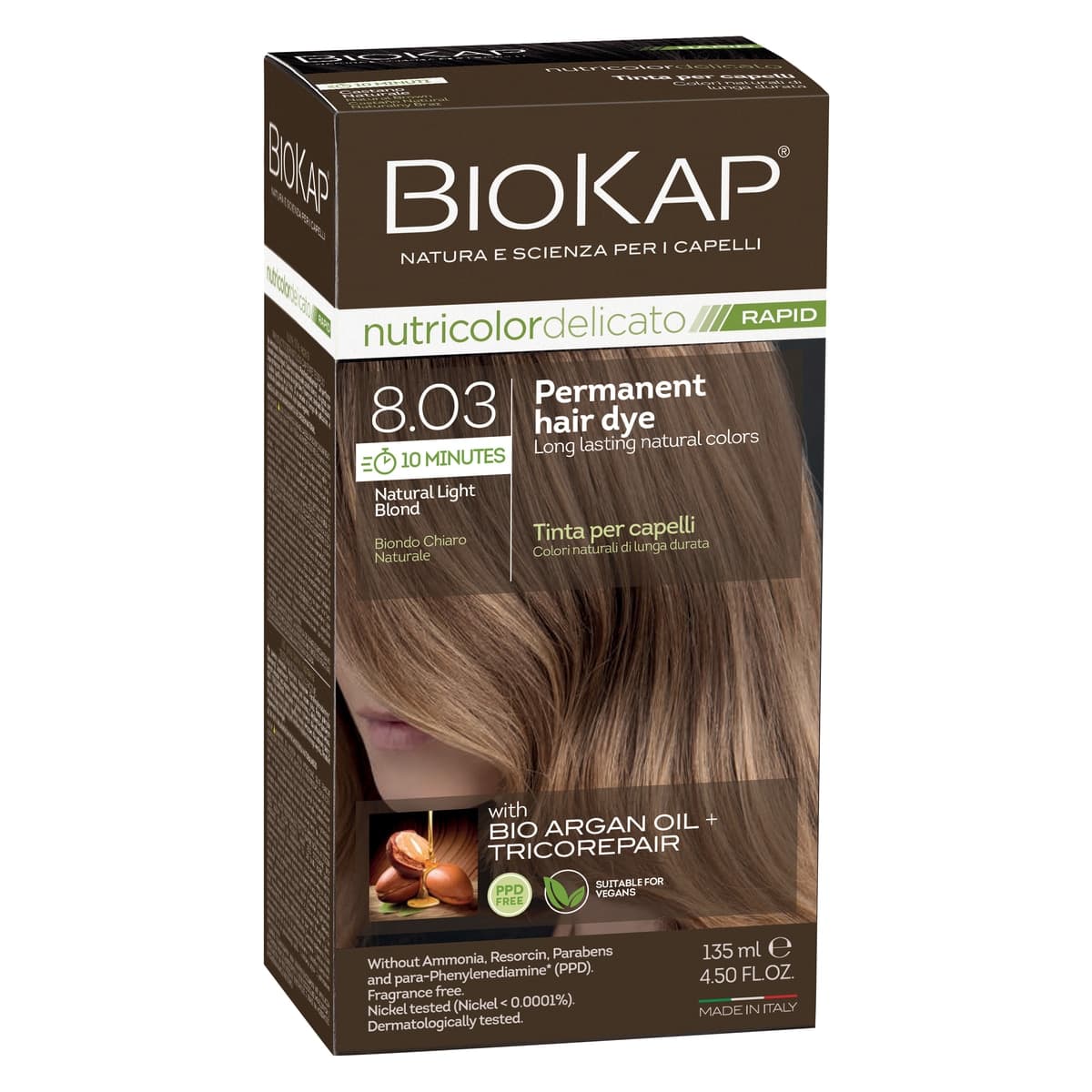 Biokap Rapid 8.03 Natural Light Blond 135ml