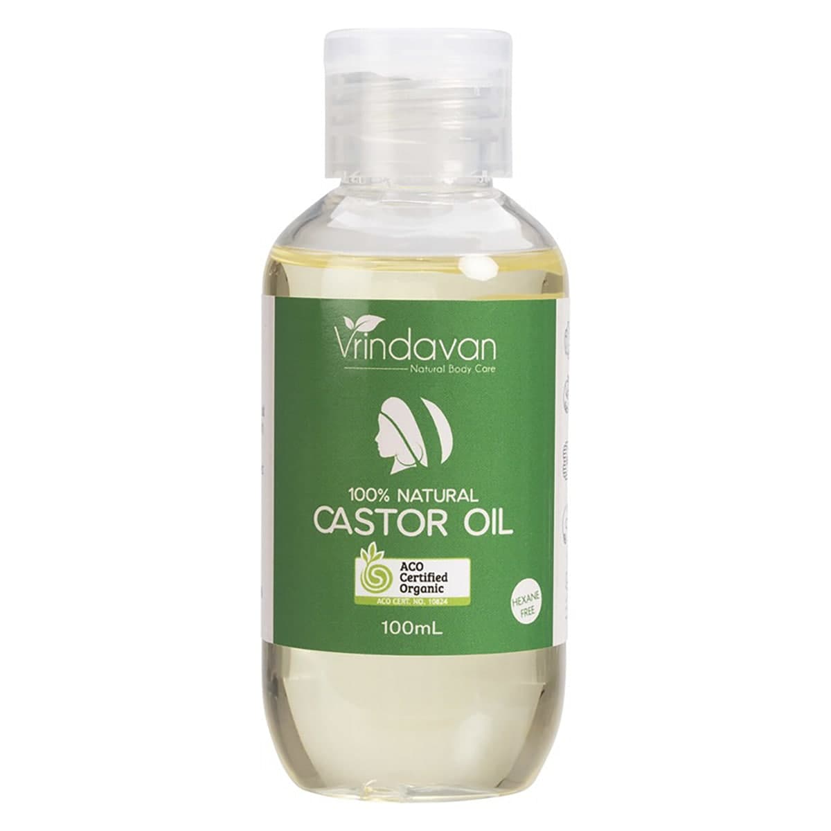 Vrindavan Certified Organic Castor Oil 100ml