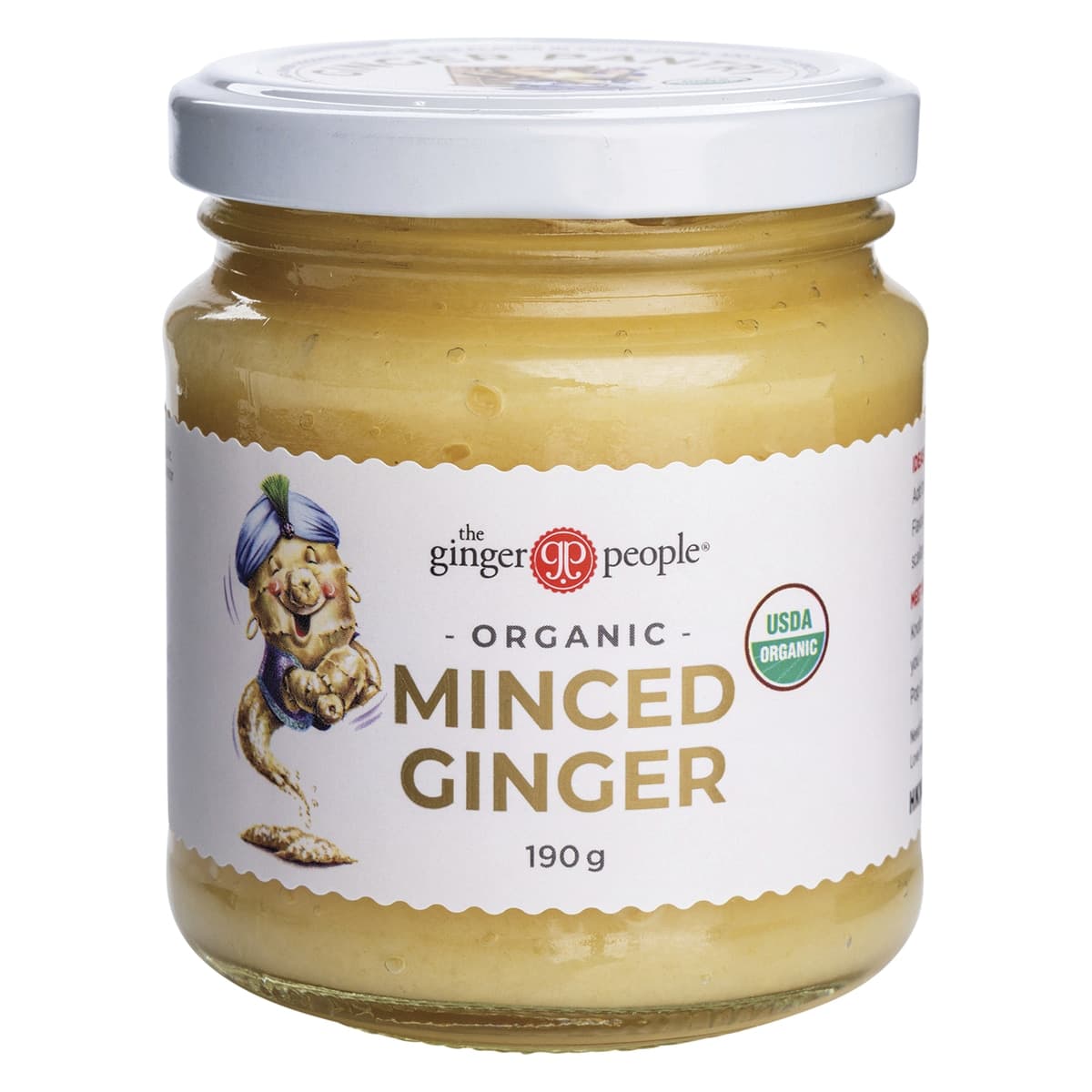 The Ginger People Organic Minced Ginger 190g