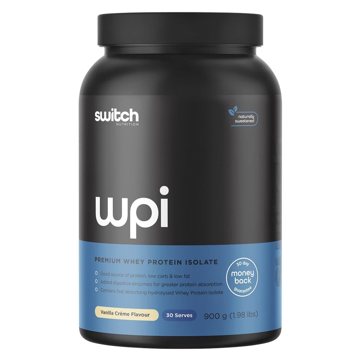 Switch Nutrition Whey Protein Isolate 95 Vanilla Creme 900g
