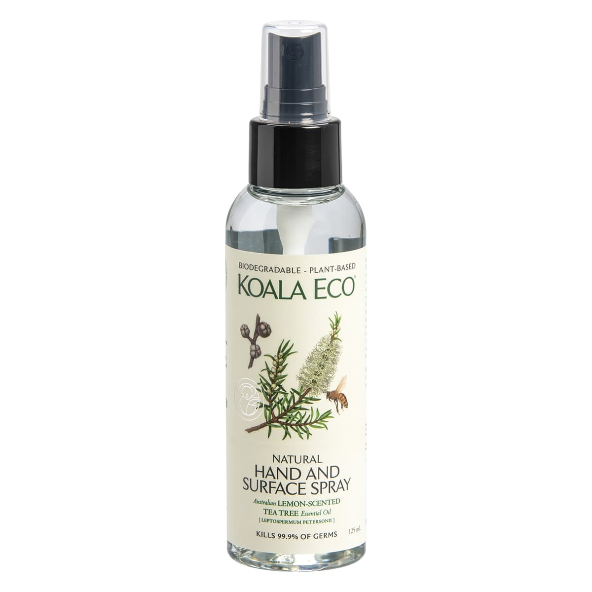 Koala Eco Natural Hand & Surface Spray Lemon-Scented Tea Tree 125ml