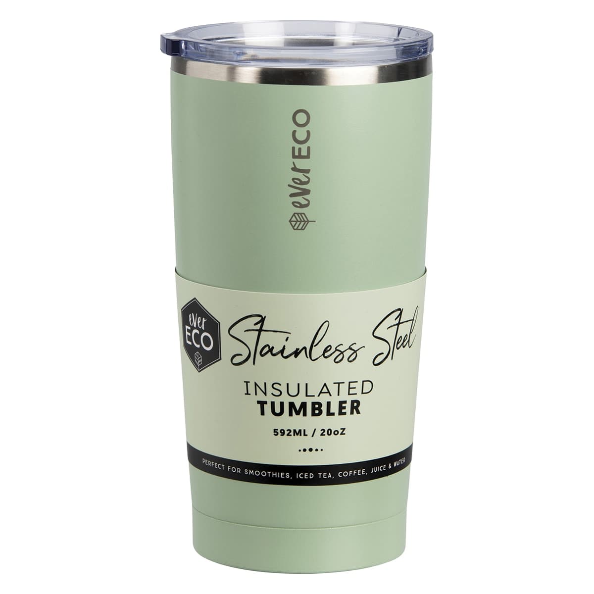 Ever Eco Insulated Tumbler Sage 592ml