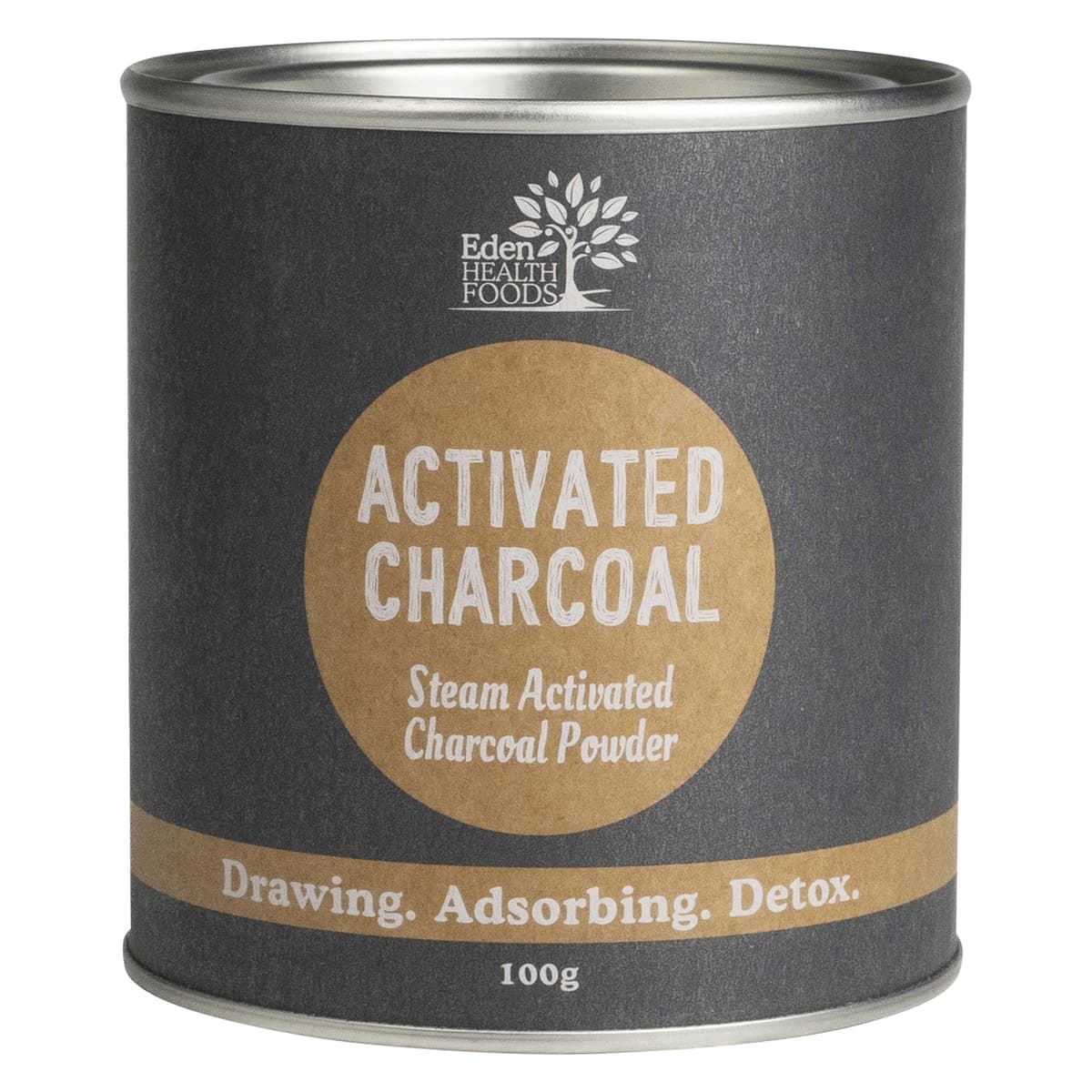 Eden Healthfoods Steam Activated Charcoal Powder 100g