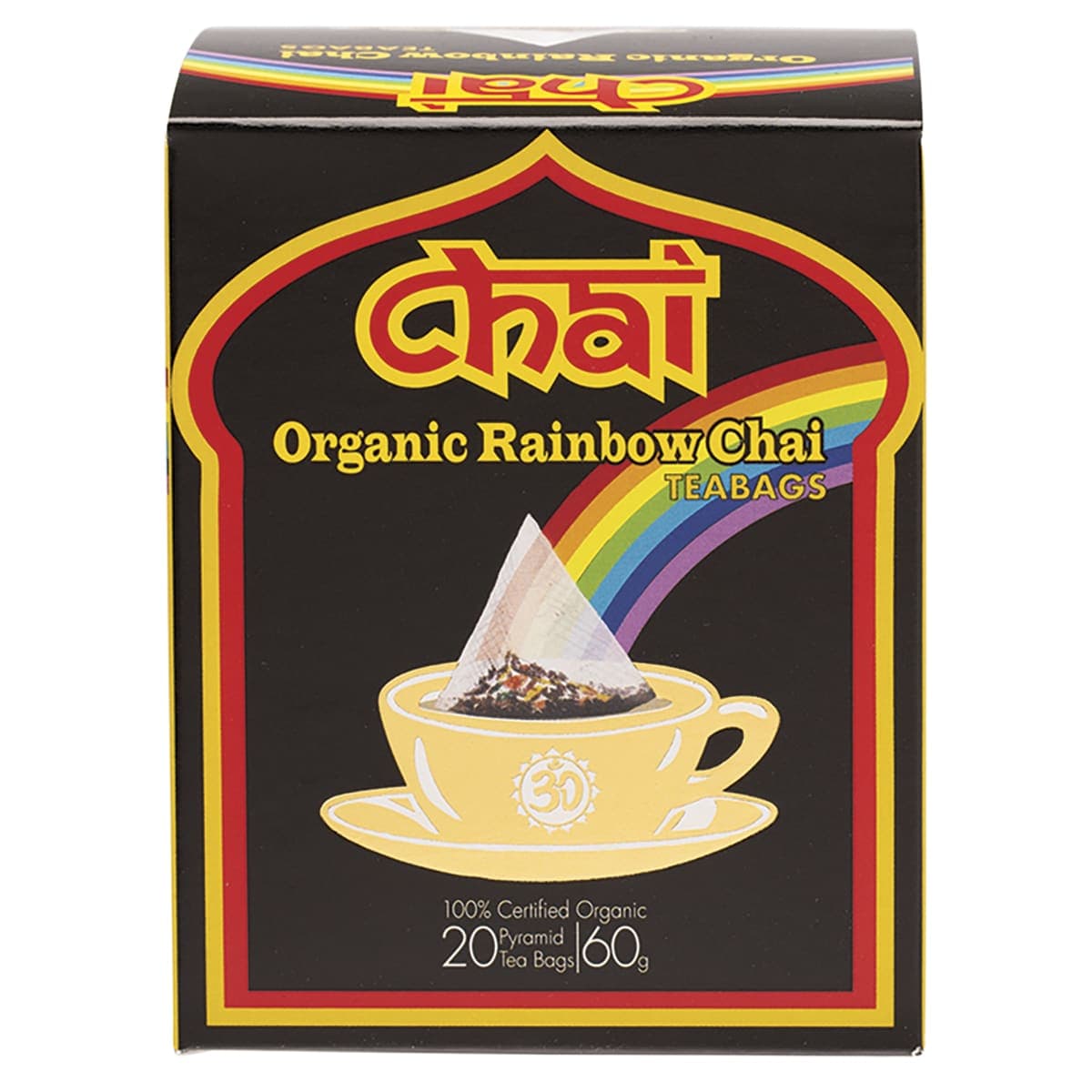 Chai Organic Rainbow Chai Tea Bags 20 Pack