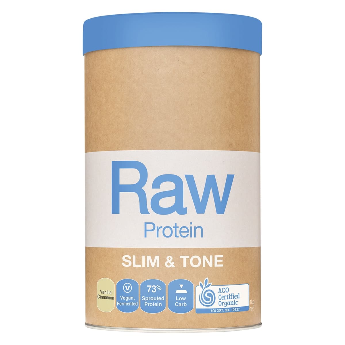 Amazonia Raw Protein Slim & Tone Vanilla Cinnamon 1kg