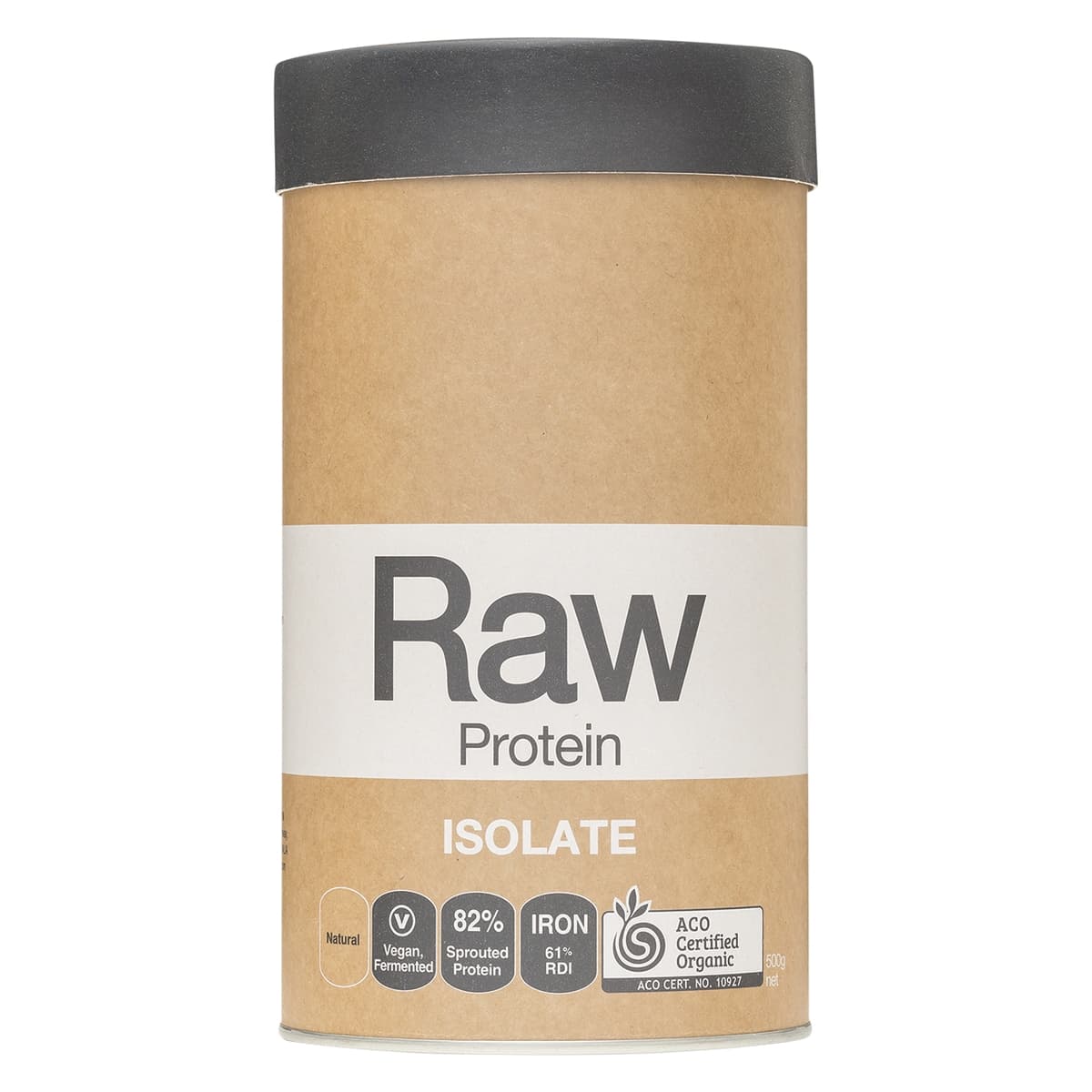 Amazonia Raw Vegan Protein Isolate Natural 500g